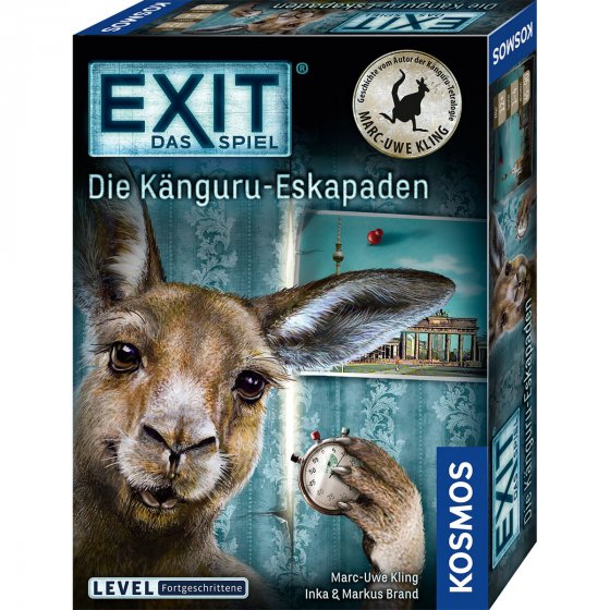 KOSMOS Spiel EXIT Känguru Eskapaden 
