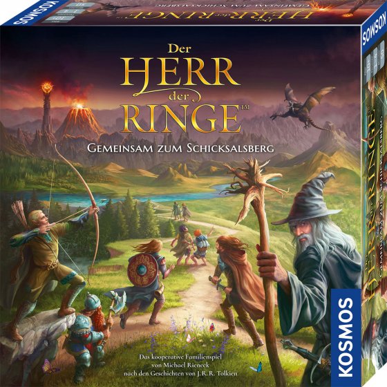 KOSMOS Spiel Herr der Ringe Schicksalsberg 