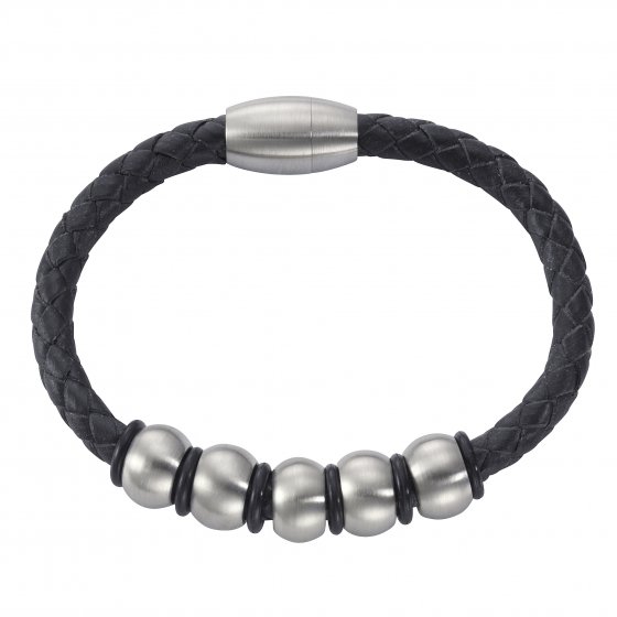 Armband Lederband mit Edelstahlverschluß 