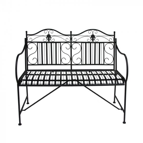 Gartenbank Metall Celia Schwarz