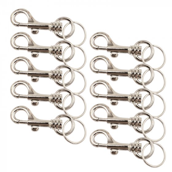 Karabinerhaken 10er Set