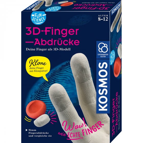 KOSMOS Fun Science 3D Fingerabdrücke 