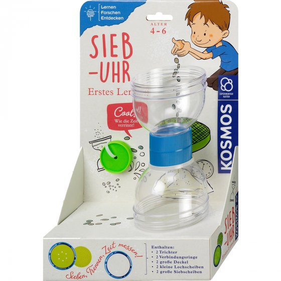 KOSMOS Erstes Lernen Sieb-Uhr 