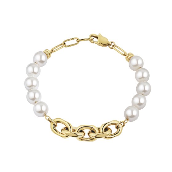 Armband Edelstahl/PVD gelb 