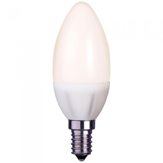 LED Leuchtmittel Kerze warmweiß E14 