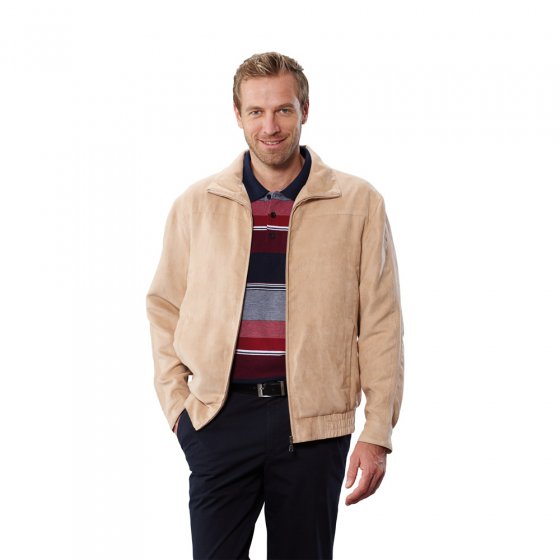 Mikroskin Blouson L | Beige