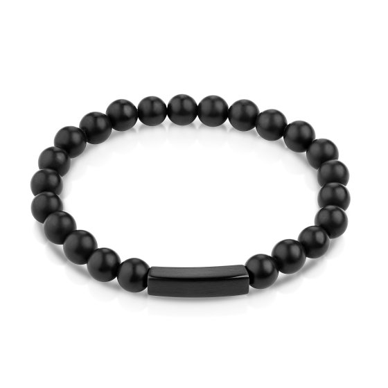 Armband Edelstahl/PVD schwarz 