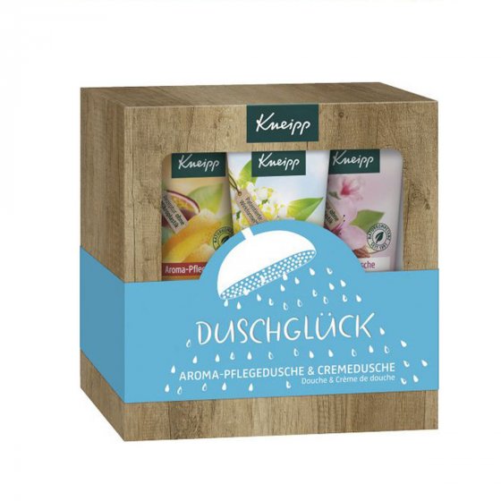 Kneipp Geschenkset Duschglück Aroma Pflegedusche Cremedusche 3x75 ml 