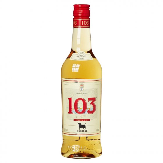 Osborne 103 Etiqueta Blanca reift im Solera Verfahren 700 ml 