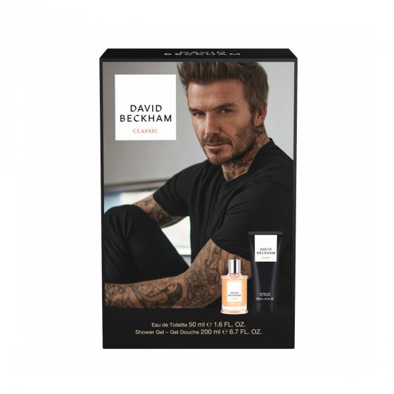 David Beckham Classic Geschenkpackung EDT 50ml Showergel 200ml 