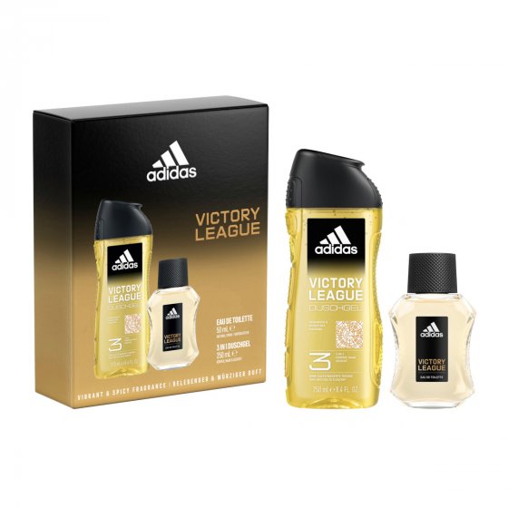 Adidas Geschenkpackung Victory League Eau de Toilette Showergel 300 ml 