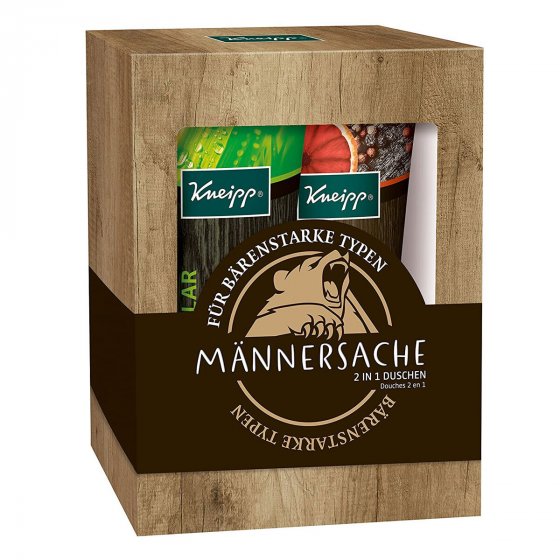 Kneipp Männersache Aroma Pflegedusche Set Geschenkepackung 400ml 