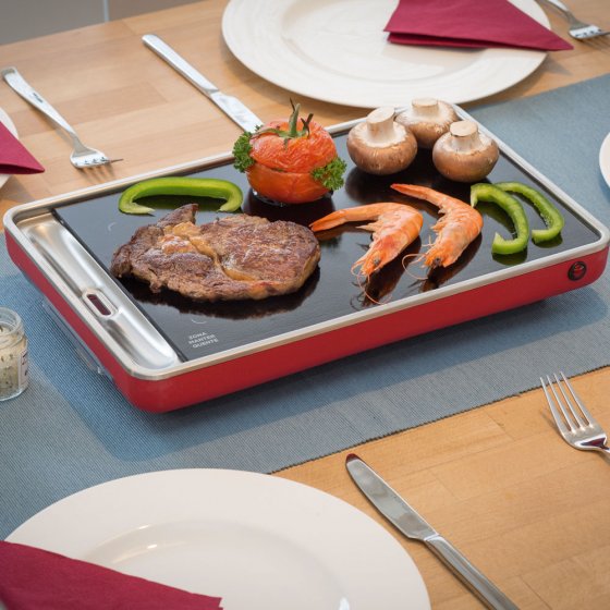 Glaskeramik-Grillplatte 