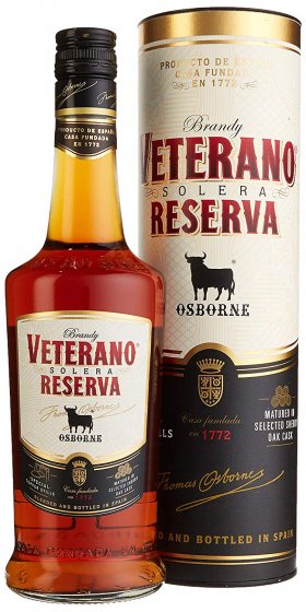 Osborne Veterano Brandy Solera de Jerez Reserva Seleción 8a 700 ml 