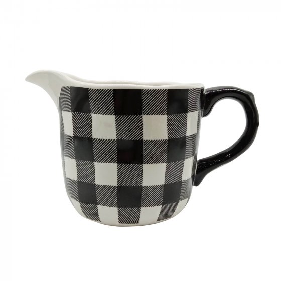 Milchkrug aus Keramik 800 ml Squares 