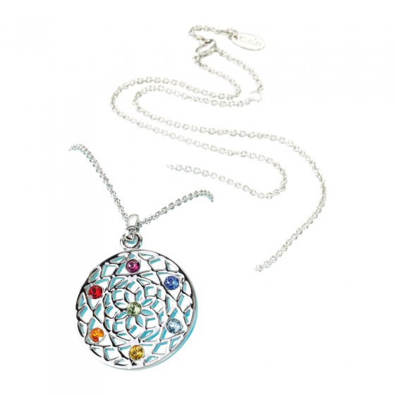CRYSTALP-Anhänger „Chakra Flower“