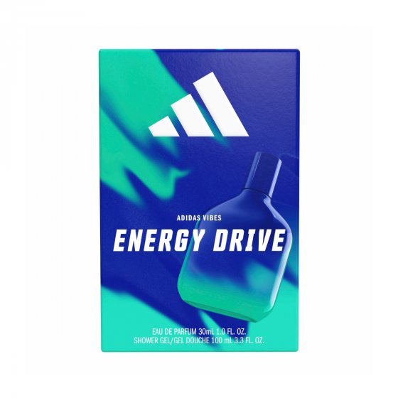 adidas Vibes Energy Drive Geschenkpackung EDP 30ml und Showergel 100ml 