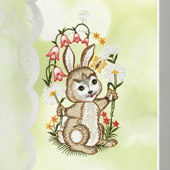 Fensterbild mit Ostermotiv