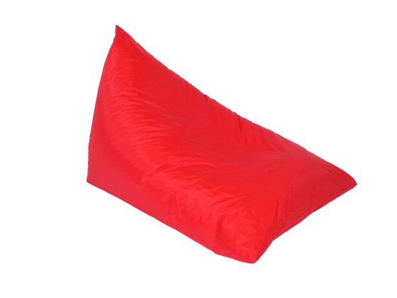 Sitzsack Chillkissen Nylon rot 100/140 cm linke 