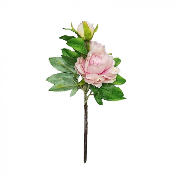 Pfingstrose 38 cm Kunstblume Flora Rosa