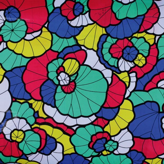 Selbstklebende Folie „Bunte Blumenvielfalt"