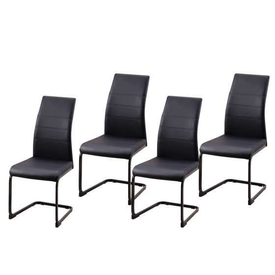 Schwingstuhl SallyP PU 4er 