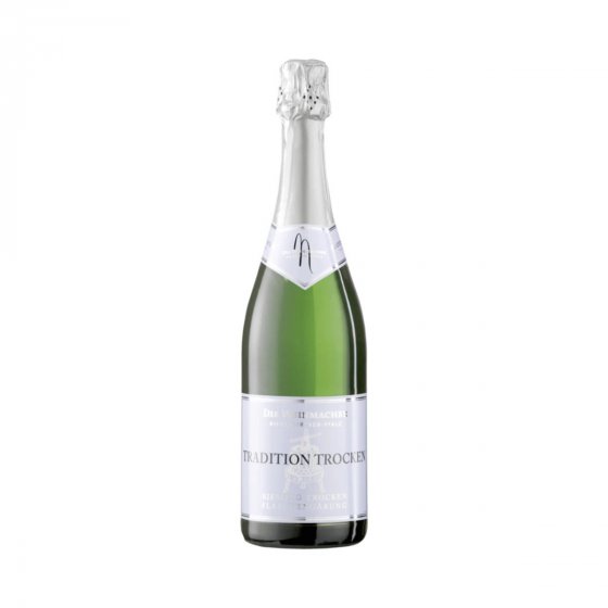 Die Weinmacher Riesling Sekt Tradition trocken Flaschengärung 750ml 