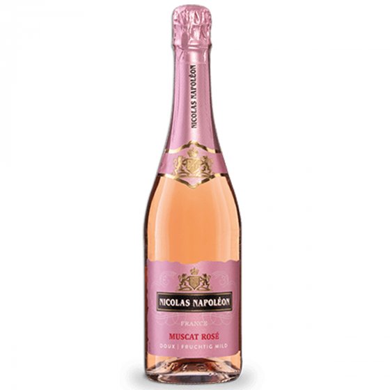 Nicolas Napoléon Sekt Muscat Rosé Doux 750 ml 