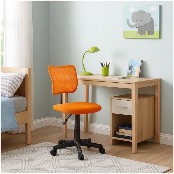 Schreibtischstuhl höhenverstellbar Fancy Orange 