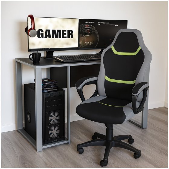 Bürostuhl höhenverstellbar Marcel Gelb 