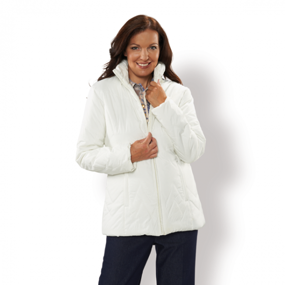 Steppjacke mit Kapuze