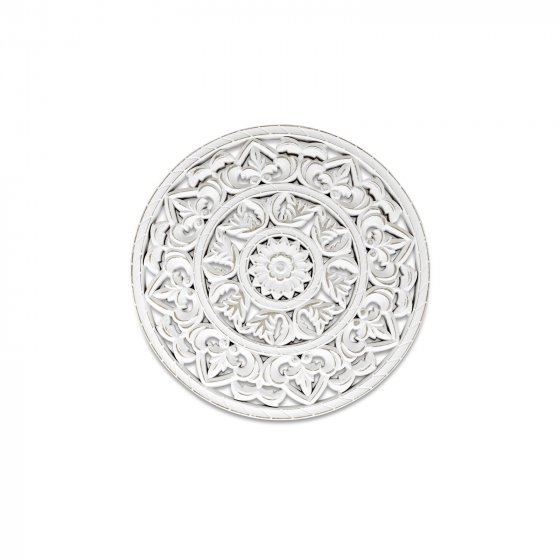 Wandornament Holz shabby Stil 