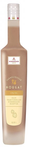 Niederegger Nougat Liqueur Fläschchen Sahnenougatlikör 350ml 