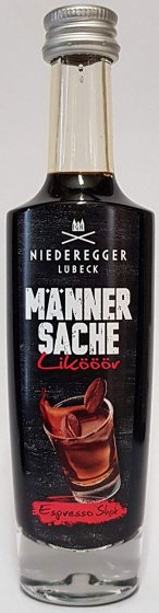 Niederegger Männersache Likööör Espresso Shot 22 Prozent Volumen 50ml 