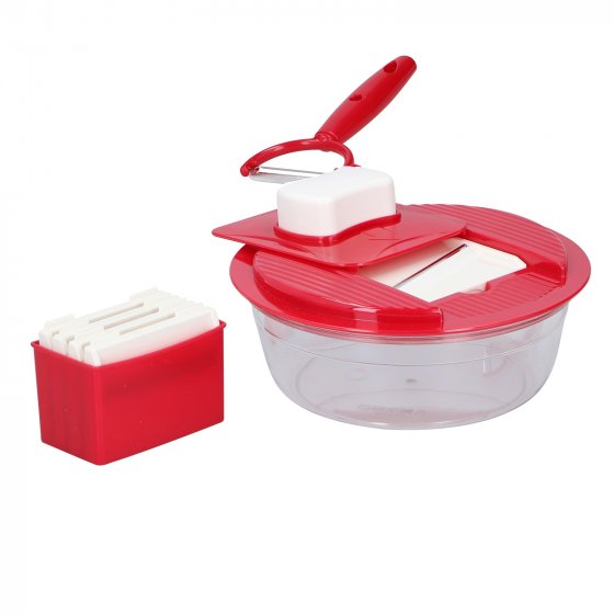 Multifunktionsreiben-Set Rot-Weiß 