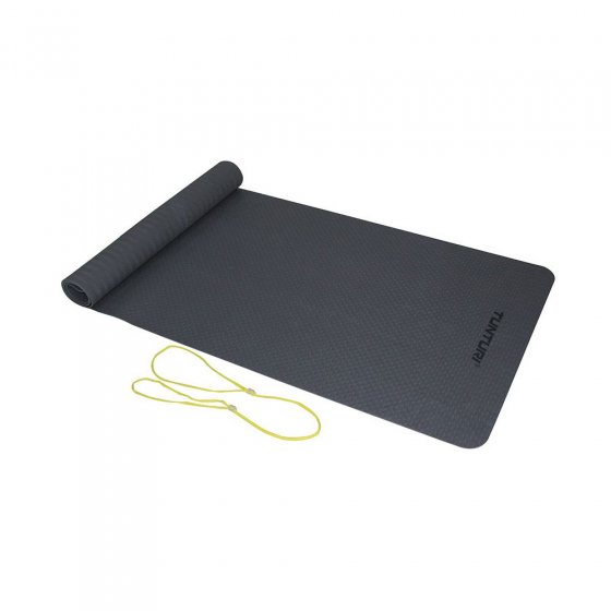 Tunturi Yogamatte TPE 3 mm anthrazit 