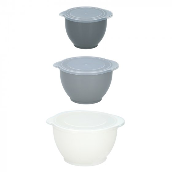 Dosen-Set, 3 Stück mit Deckel 