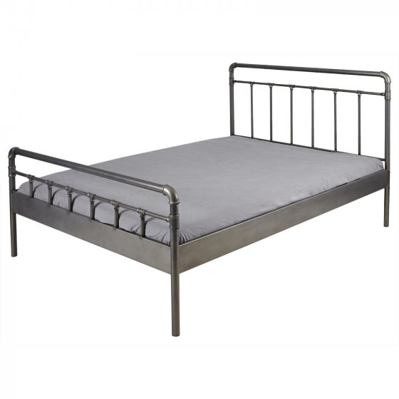 Doppelbett Metallgestell im Steampunk Style