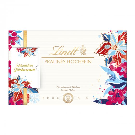 Lindt Pralines Hochfein Winter Design Edition Packung 500g 