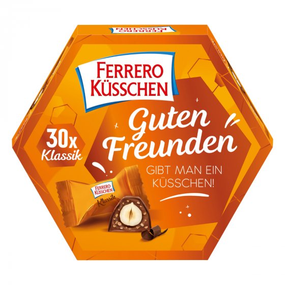 Ferrero Küsschen Klassik Nusspralinen-Spezialität Packung 267g 