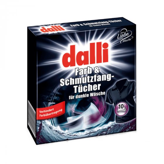 Dalli Tücher spez. für dunkle Wäsche 