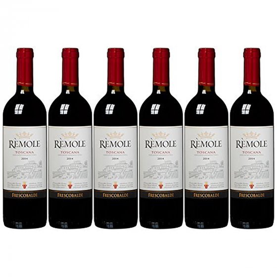 Frescobaldi Remole Toscana fruchtig würziger Rotwein 750ml 6er Pack 