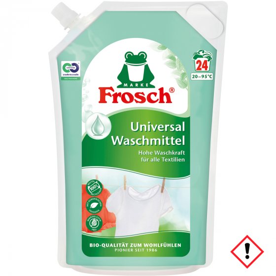 Frosch Vollwaschmittel flüssig Wiederverschließbar 24 WL1500 ml 