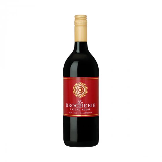 La Brocherie Pascal Rouge Rotwein halbtrocken Frankreich 1000ml 