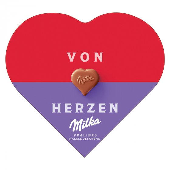 I Love Milka Miniherz Haselnuss 44g 
