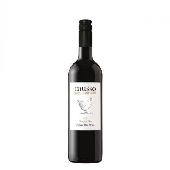 Bio Musso Tempranillo Rotwein mit Beerenfrüchte aus Spanien 750ml 