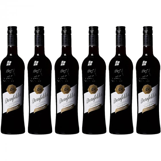 Rotwild Dornfelder trocken Kirsch und Brombeerfrucht 750ml 6er Pack 