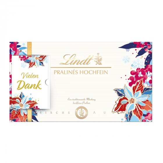Lindt Pralines Hochfein Winter Design Edition Packung 350g 
