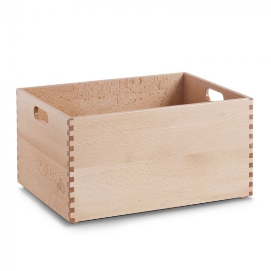 Allzweckkiste Buche lackiert