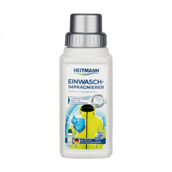 Heitmann Einwaschimprägnierer Effektiver Wetterschutz fluorfrei 250ml 